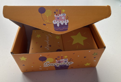 Faltbare Explosion Überraschung Geschenkbox 12 Hüpfboxen Happy Birthday Feier
