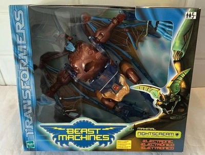 Transformers Beast Wars Nightscream - Hasbro Year 2000 - Near Mint Sealed - Image 1 of 2