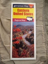 2004 American Map Eastern United States Travel Road Map~Box R31