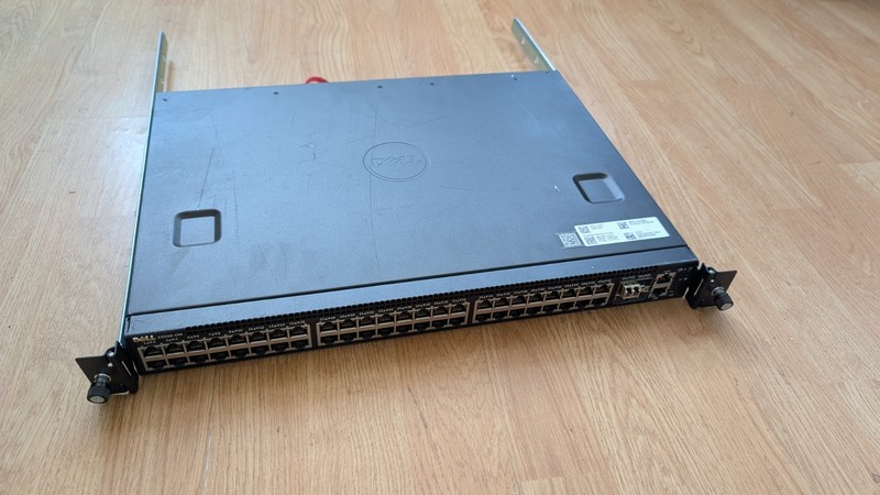 Dell EMC S3048-ON 48x 1GbE RJ45 + 4x 10GbE SFP+ Ports L2/3 Switch