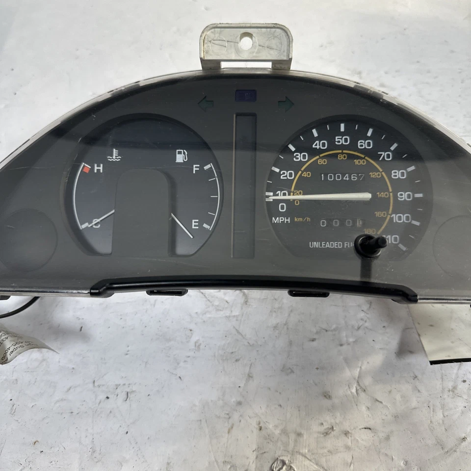 93-94 Toyota Tercel Speedometer Cluster 257-61639B G3 Foto 3 de 4