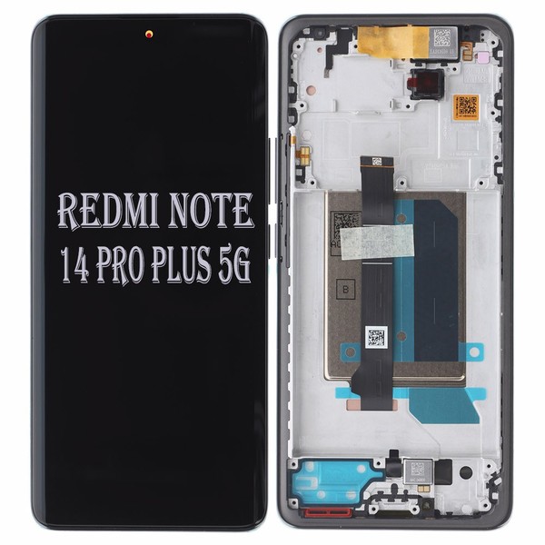 Original Xiaomi Redmi Note 14 Pro Plus 5G Display Touchscreen Bildschirm Schwarz-image
