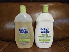 Baby Magic Apple Blossom Hair and Body Wash Gentle Baby Lotion