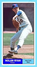 Nolan Ryan 1961 Tall Boy Custom Made Art Card New York Mets