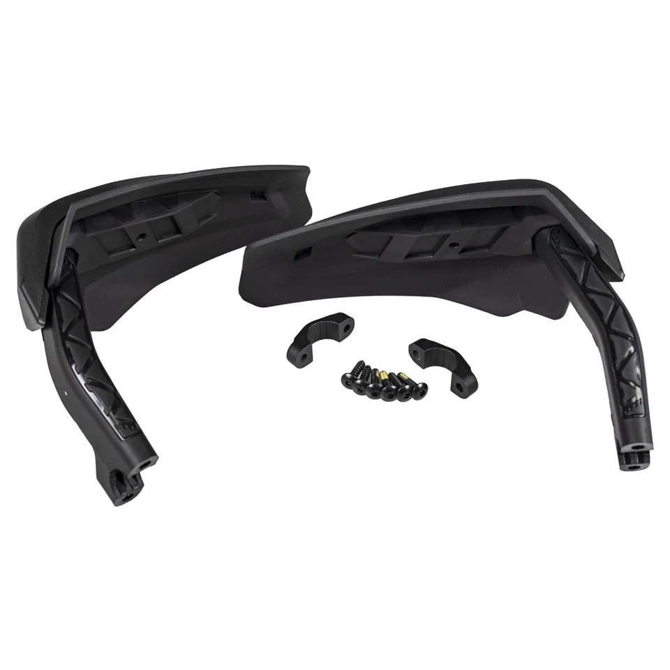 Ski-Doo 860201561 Black Flexible Mountain Handguards Handlebar Air Deflector Kit - Image 2 of 2