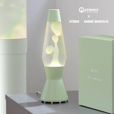 Mathmos x Sabine Marcelis Limitierte Edition Astro Lavalampe Honeydew
