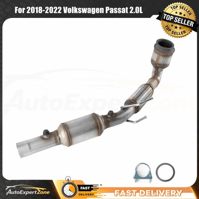 #ad For Volkswagen Passat 2.0L 2018 TO 2022 Front Flex Pipe Catalytic Converter $265.50