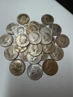 Lot of 30 Kennedy Half Dollars 40% Silver 1966–1969 | Mixed Dates | 4.43 oz