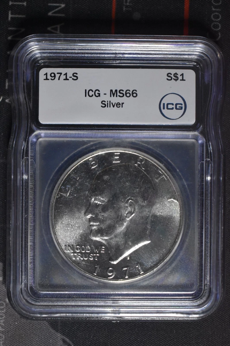 ICG Certified Eisenhower US Dollars (1971-1978) for sale | eBay