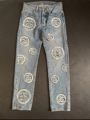 Stussy Denim Tears Levi jeans