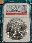 2011-S American Silver Eagle Struck at San Francisco Mint NGC MS 69