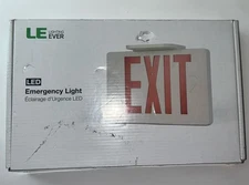 Lighting EVER (LE) LED Emergency Exit Light (Model # 860002-US)