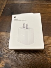 Apple 20W USB-C Power Adapter Fast Charger for iPhone iPad GENUINE