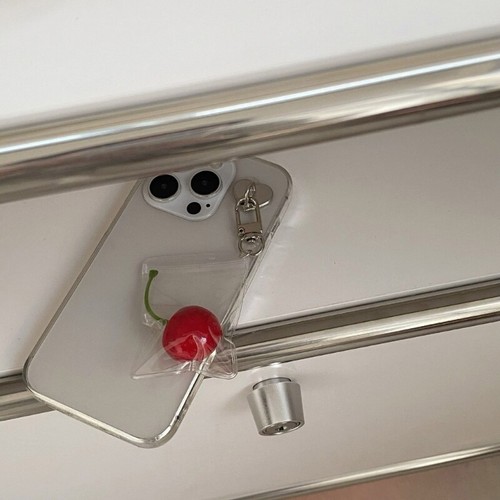 Elegant Cherrys Phone Danglings Accessory Portable for Shopping or Parties - Zdjęcie 5 z 8