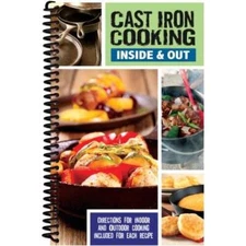 Cast Iron Cooking Inside & Out - Spiral-bound By CQ Products - VERY GOOD