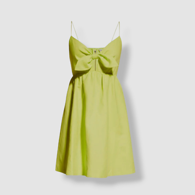 $330 Alice + Olivia Women's Yellow V-Neck Front-Tie Mini Dress Size 12 | eBay $330 Alice + Olivia Women's Yellow V-Neck Front-Tie Mini Dress Size 12 | eBay