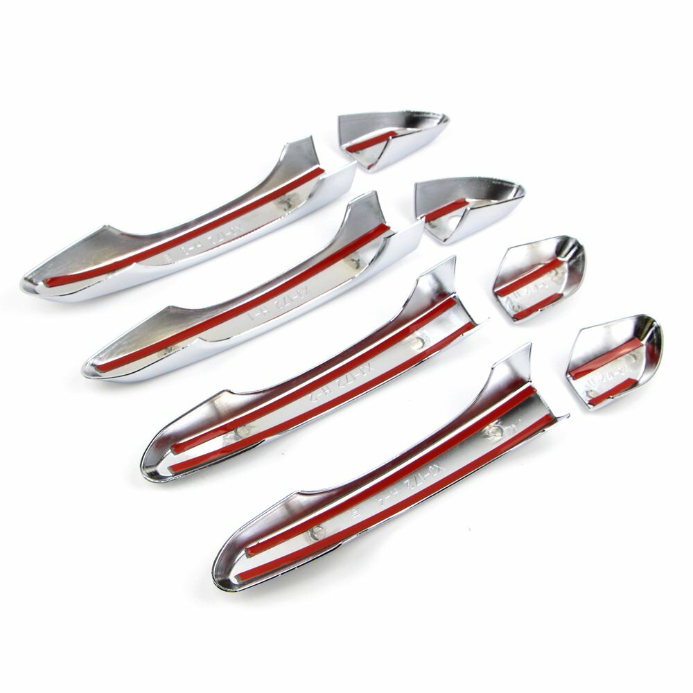Chrome Door Handle Cover Set For Hyundai Tucson 2016-2018 – With 2 Smart Key Holes, Dreamseek
