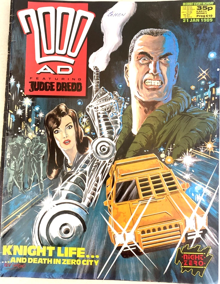 2000 A.D. NUMBER'S BETWEEN 594-751. ( 12 MAGAZINE 1988-1991 LOT) JUDGE DREDD. - Image 3 of 4