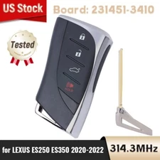 HYQ14FBZ for 2020 2021 2022 LEXUS ES250 ES350 REMOTE SMART KEY FOB 231451-3410