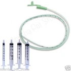 Sterile Tube Feeding Kit & Milk Puppy Kitten Whelping Small Animal 4 5 6 or 8 Fr