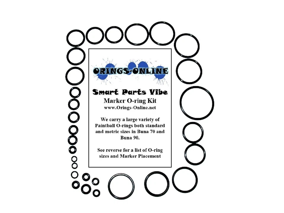 ORINGS-ONLINE Smart Parts Vibe Paintball Marker O-ring Oring Kit x 2 rebuilds / kits