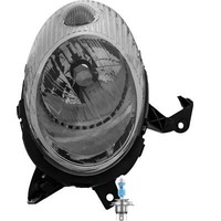 Scheinwerfer Links Chrom H4 FüR Nissan Micra III K12 Inkl. Osram Lampen
