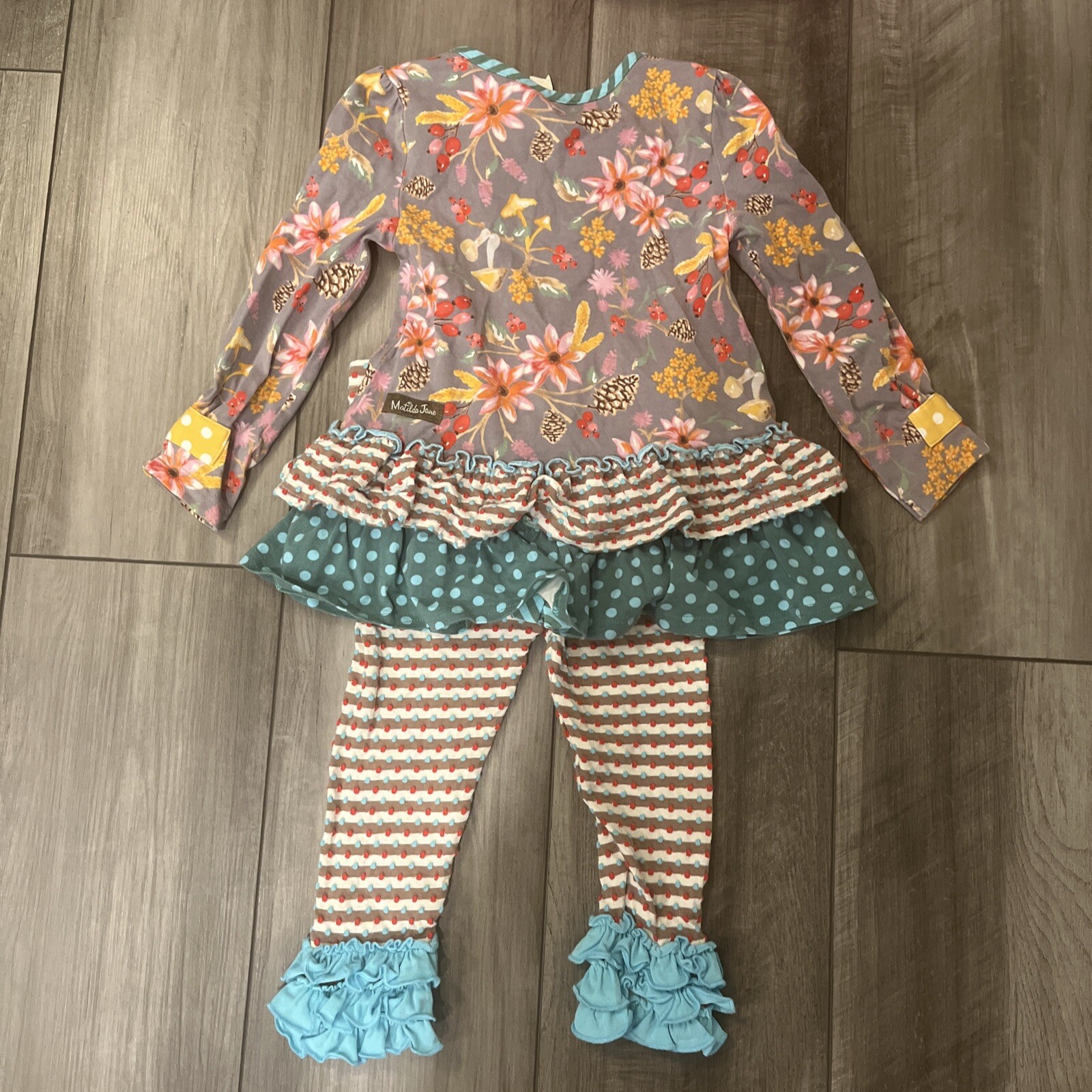 Matilda Jane Once Upon a Time Far Far Away Tunic Top & Leggings Girls