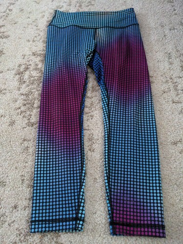 Lululemon size 10 ombre dot leggings 