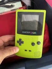 Nintendo Game Boy Color 5th Gen Color Screen Handheld Console With Donkey Kong