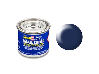 Revell 32350 No.350 Matt Silk Lufthansa Blue Emaille Lack 14ml Dose