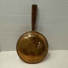 Vintage Copper Tone Metal Silent Butler Ash Butler Crumb Catcher 1950s England