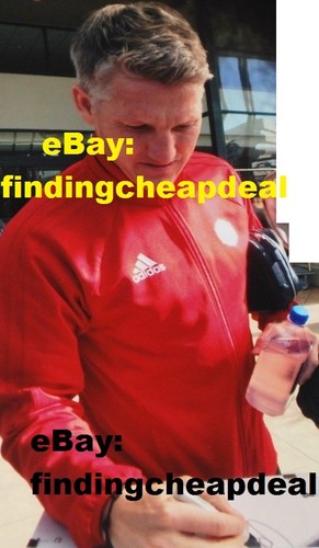 BASTIAN SCHWEINSTEIGER GERMANY SIGNED MANCHESTER UNITED ADIDAS JERSEY SHIRT AUTO - Picture 4 of 8