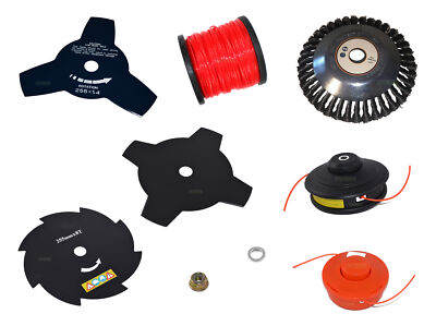 Brushcutter Cutting Set for Brast Zipper Red Fox Scheppach Powermat Brush Cutter