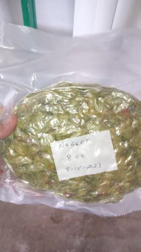 Organic Nugget Dried Whole Cone Hops Brewing / Tea  8 OZ 