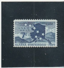 Scott # C 53  US Air Mail  Alaska  M/NH  O/G  