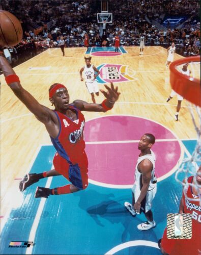 Foto B de Darius Miles Los Angeles Clippers con licencia sin firmar brillante 8x10 - Imagen 1 de 1