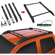For 2005-2023 Toyota Tacoma Double Cab Top Roof Rack Cross Side Rails Bars Set