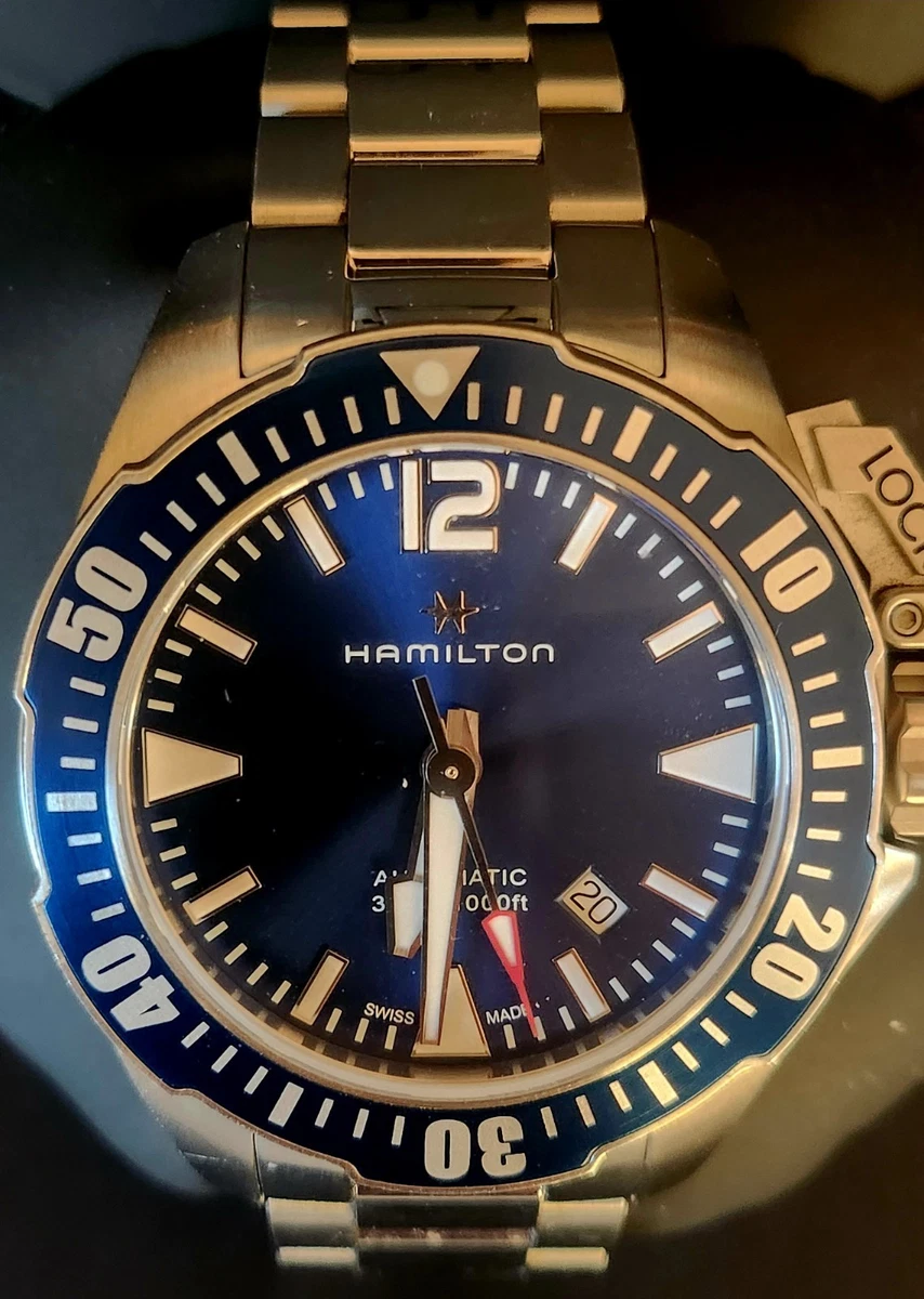 Hamilton Khaki Navy Frogman Auto H77845330