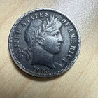 1903 P Barber dime 10 Cents 90% Silver