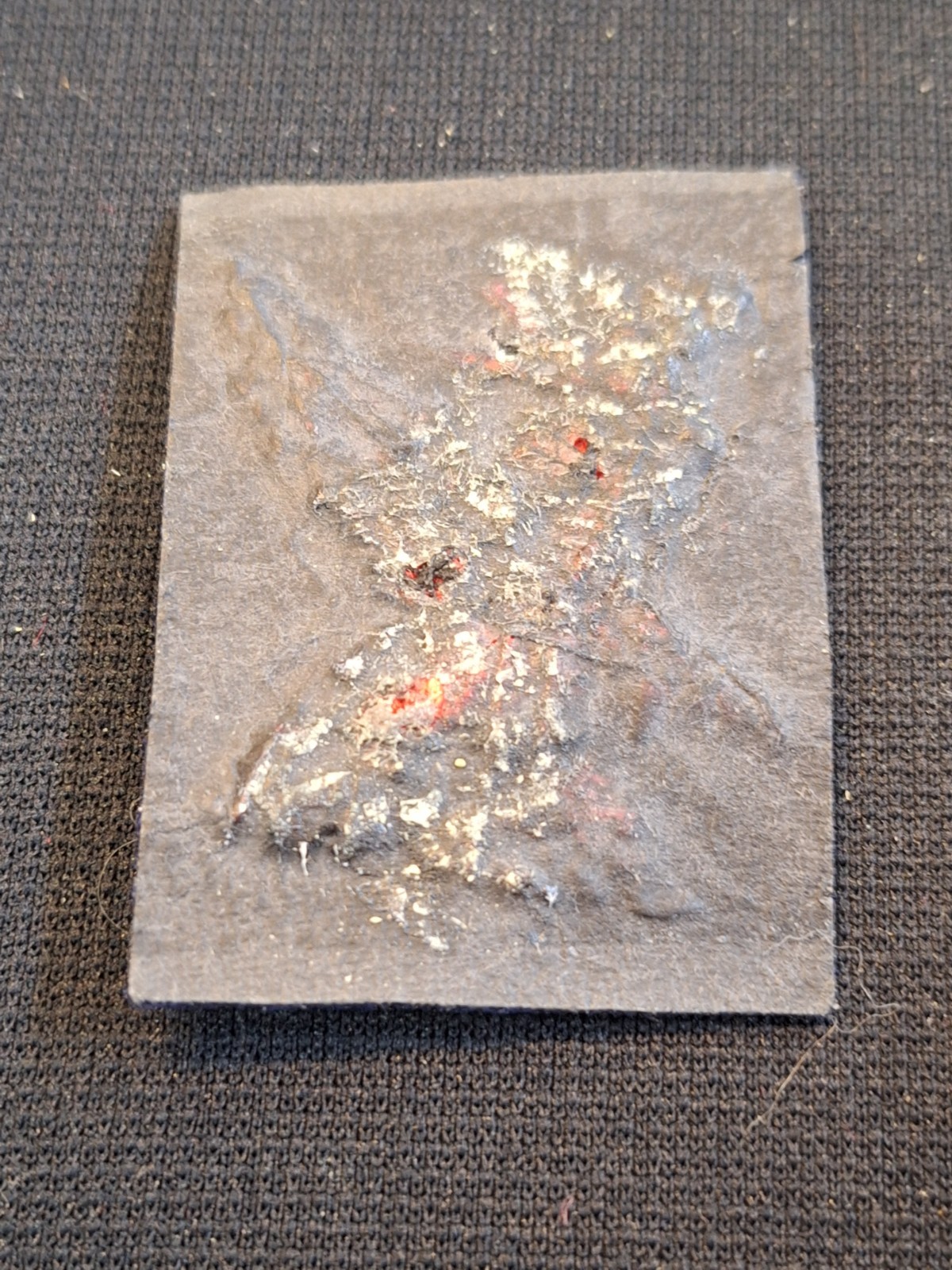 UNKNOWN INDIAN DIVISION CLOTH FORMATION SIGN BADGE