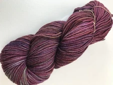 Madelinetosh Vintage Alizarin Hand Dyed Superwash Verigated Yarn 200 Yards