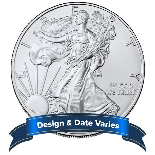 $1 American Silver Eagle 1 oz Random Year Brilliant Uncirculated