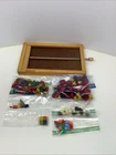 Vintage 1965 Parker Brothers Booby Trap Game Wood Pieces Spring Works no Box