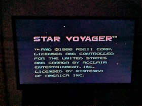 Star Voyager & Top Gun The Second Mission NES Nintendo & Manuals, Tested& Work
