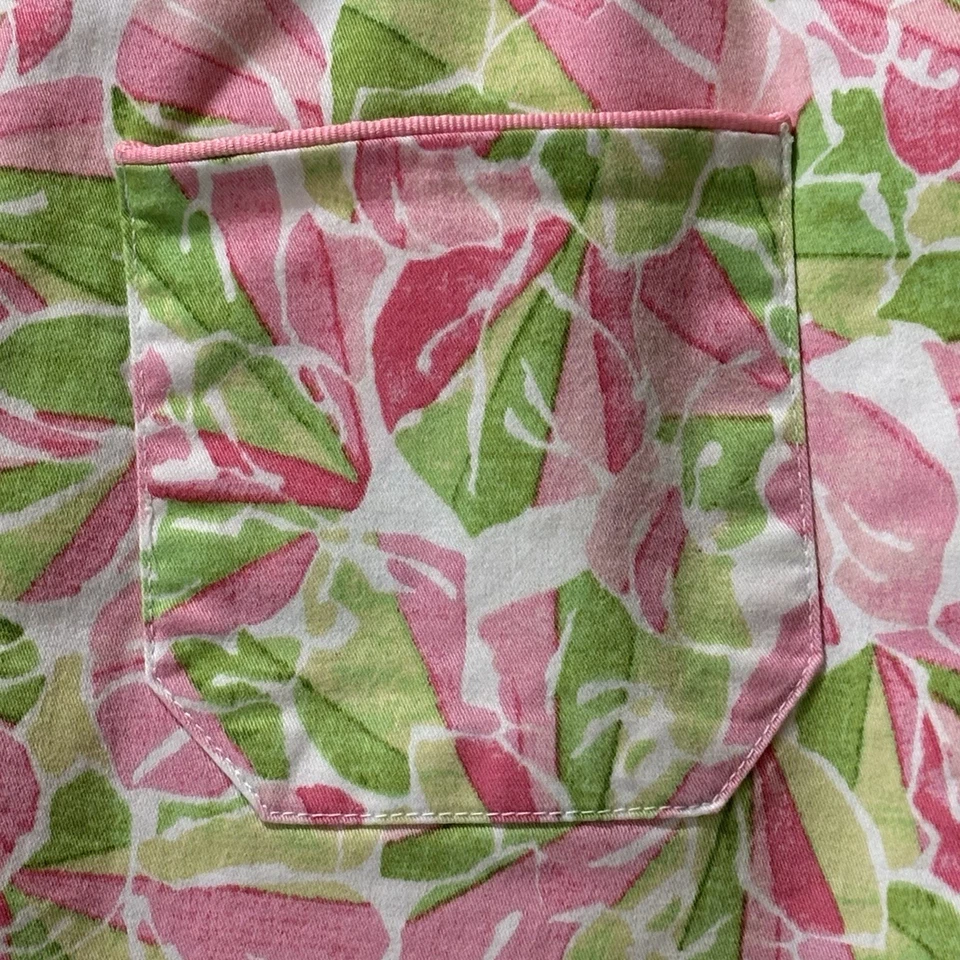 Pantalón corto de golf LIZGOLF para mujer talla 6 rosa y verde floral Foto 4 de 4