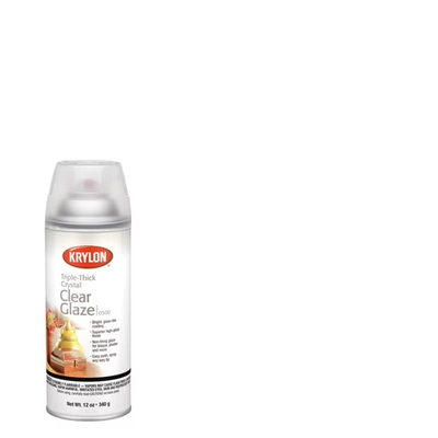 #ad Krylon I00500A07 12 Ounce Triple Thick Clear Glaze Aerosol SprayHigh Gloss $9.49