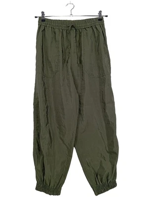 ZARA Pantalon de jogging Dames Pantalon T EU 38 kaki style décontracté - Photo 1/4