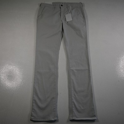 NEW Edwin 31x32 Light Stone Gray Mason Stretch Slim Mens Pants