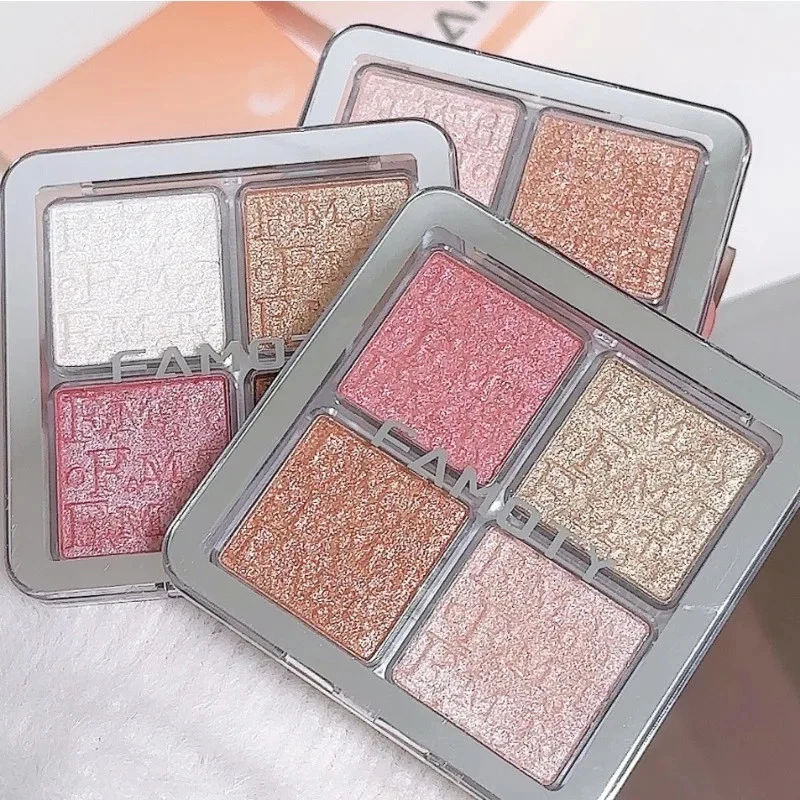 Gesichts Highlighter Palette Illuminator wasserfest schimmernd glitzernd - Bild 2 von 4