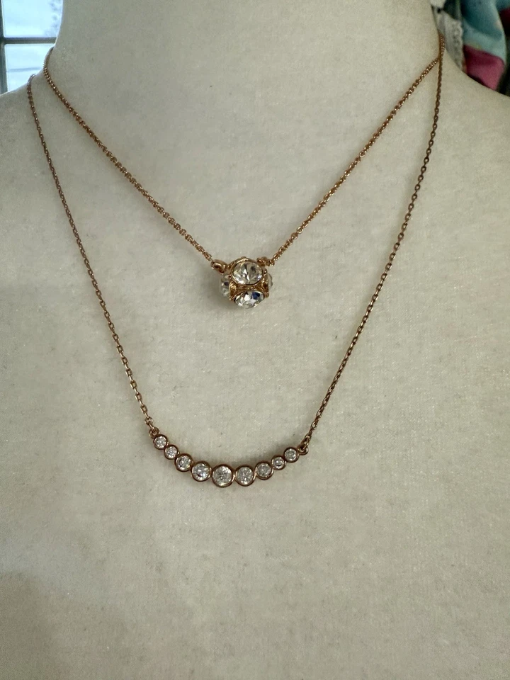 Kate Spade New York Rose Gold Jewelry Set, Necklace Earrings Braclet Set - Image 2 of 4